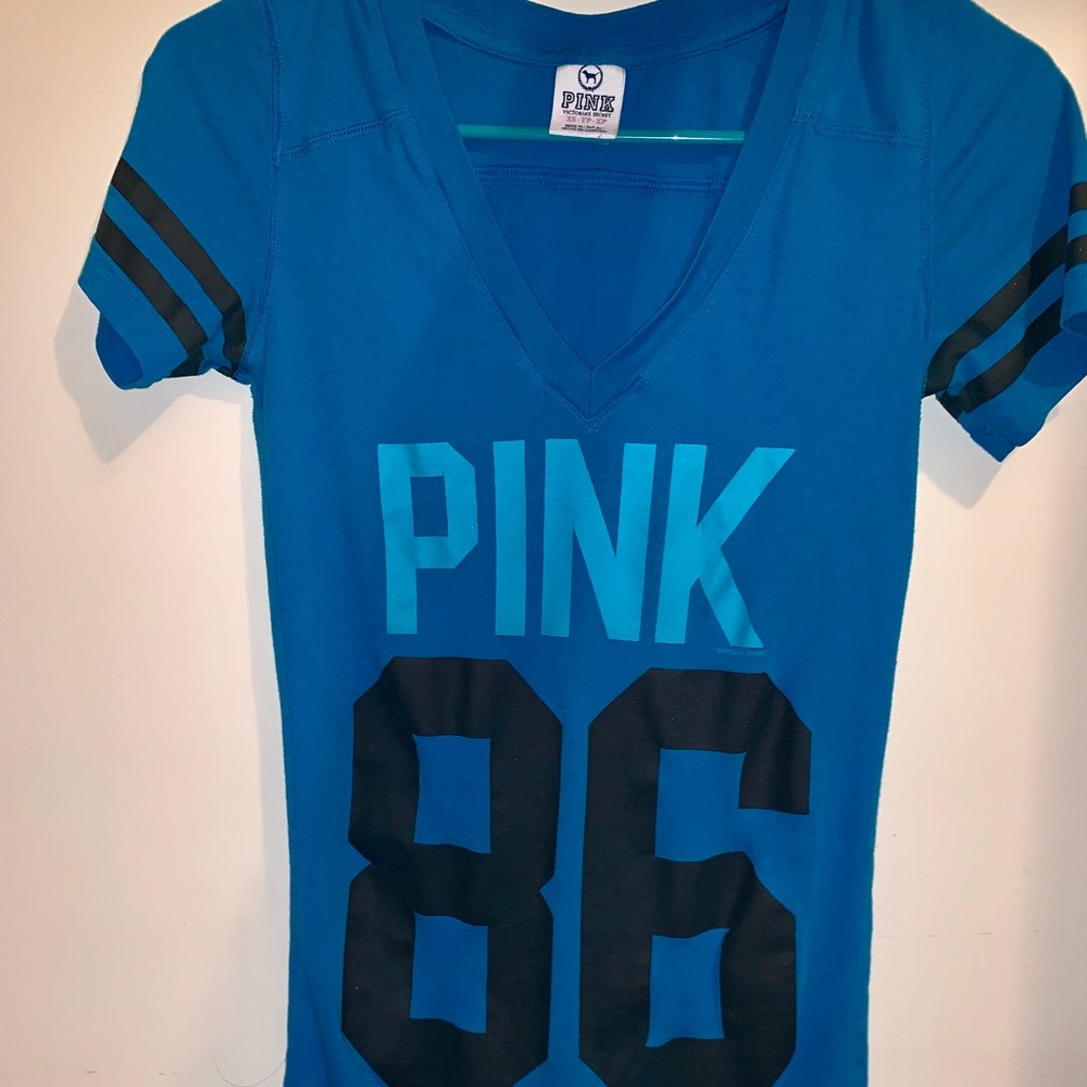 Blue PINK tee